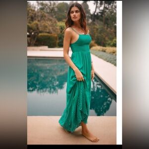 Maaji Isadora Green Halter Dress Revolve Small